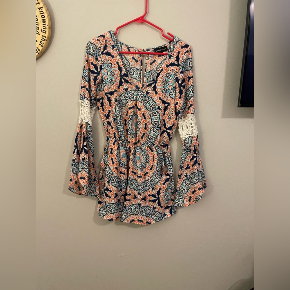 My Michelle Bohemian Women's Romper Small